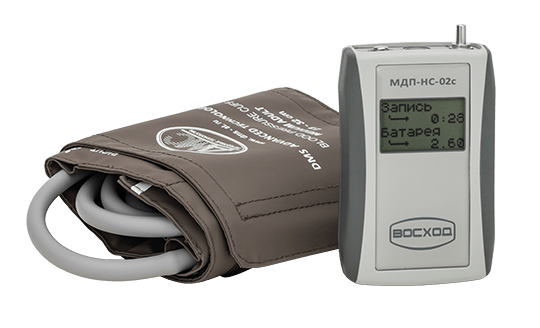 Суточный монитор АД И ЧП МДП-НС-02с «ВОСХОД»